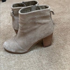 Tom’s Suede Booties